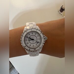 J12 White Ceramic Watch 33MM